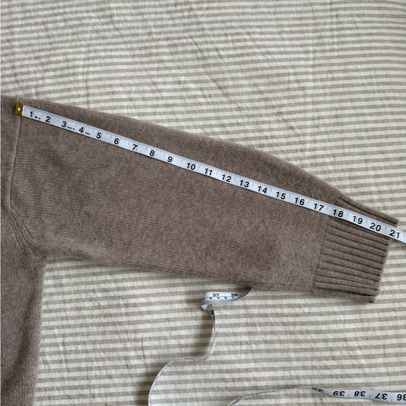 Reformation Cove Sweater, Taupe, XS - Picture 5 of 6